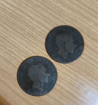 MONEDAS AÑOS 1.878 - 1.879