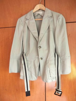 Chaqueta Purificación García beige