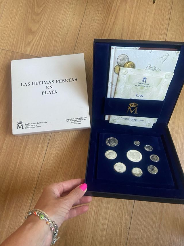 Últimas Pesetas en Plata