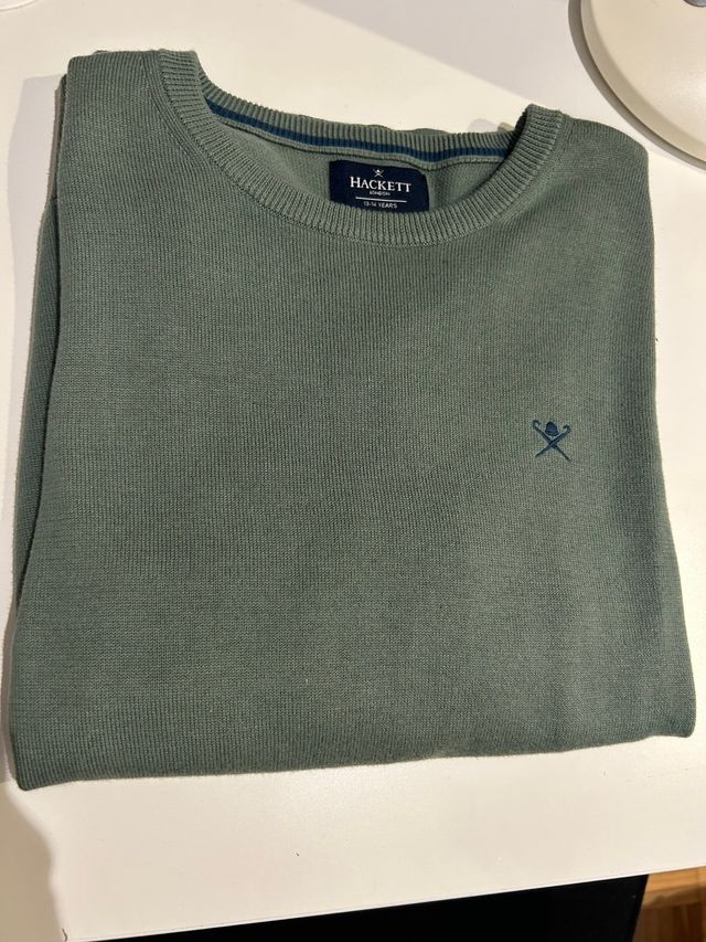 Jersey HACKETT London Verde - Talla 13-14