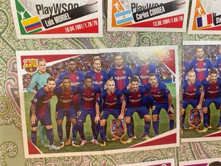 Cromos Liga Santander 2017-2018 Edición México