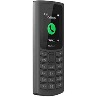 Nokia 105 4g (2021) TA-1385 DS Telefono cellulare gratuito nero NUOVO, SPEDIZIONE IN 24 ORE