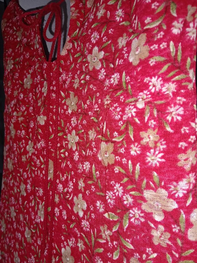 Vestido de tirantes Stradivarius