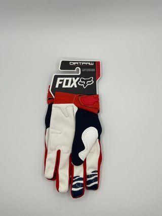 Guantes Fox Dirtpaw - Rojo/Azul