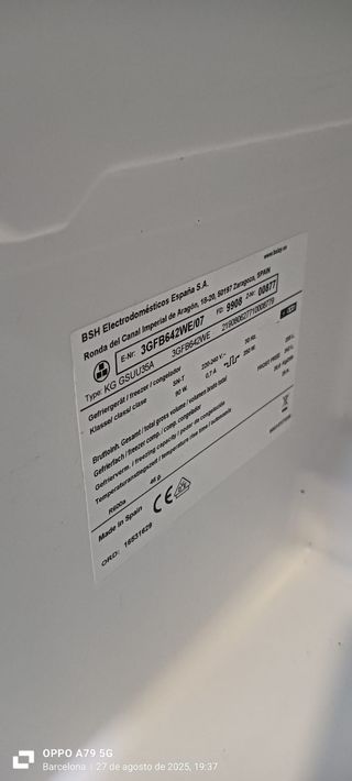 Congelador Vertical Balay - No Frost
