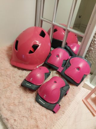 Protector Patinaje Niñ@ Rosa