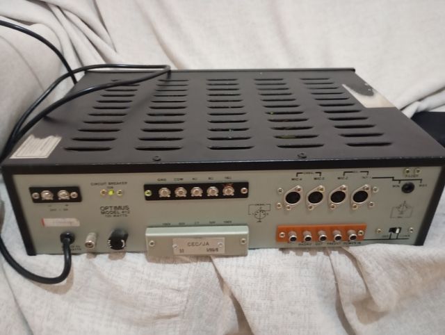 Mezclador Optimus 120W RMS