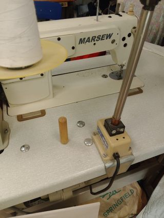 Máquina de coser antigua