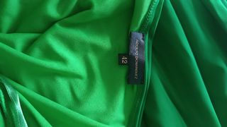 Vestido Adolfo Domínguez verde