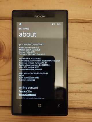 Nokia Lumia 520 - Nero