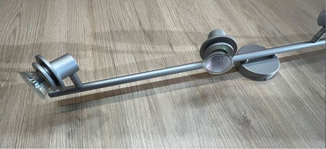 Lampara plafón de techo 4 focos orientables