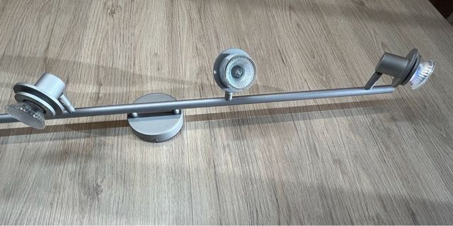 Lampara plafón de techo 4 focos orientables