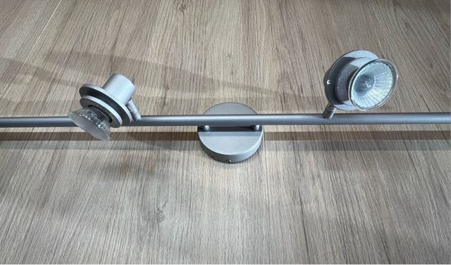 Lampara plafón de techo 4 focos orientables