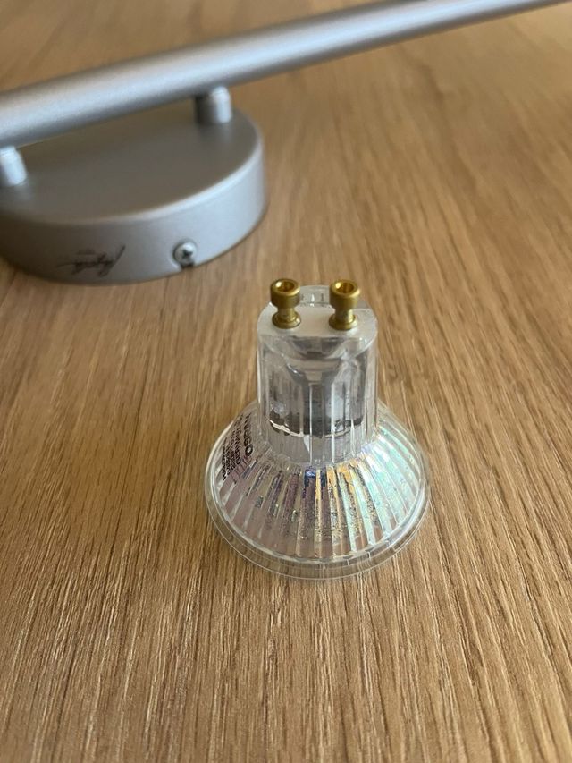 Lampara plafón de techo 4 focos orientables