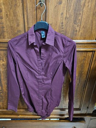 Camicia donna Bordeaux