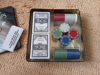 Jogo de Poker - 100 fichas seladas