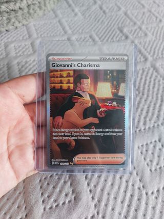 Carta Pokémon - Giovanni's Charisma 204/165