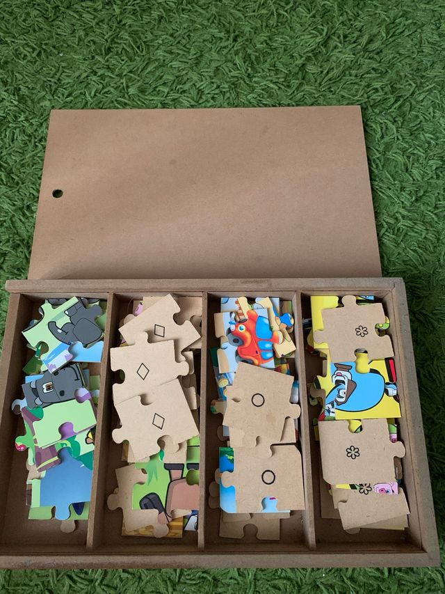 Puzzle infantil de animales