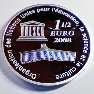Moneda Francia 1,5€ Gran Cañón