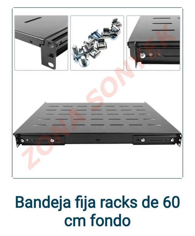 Bandeja fija rack de 60 cm fondo