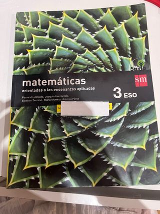 Matemáticas orientadas a las ciencias aplicadas...