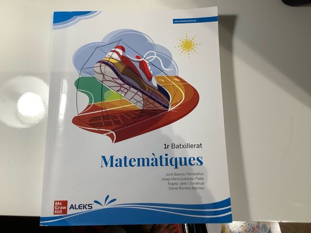 Matemàtiques 1r Batxillerat