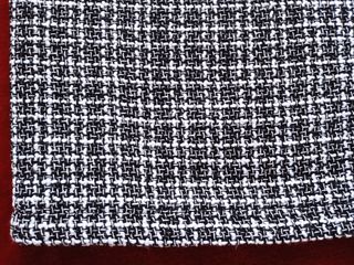 Falda TM Mujer. negra y blanca jaspeada