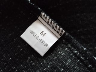 Falda TM Mujer. negra y blanca jaspeada