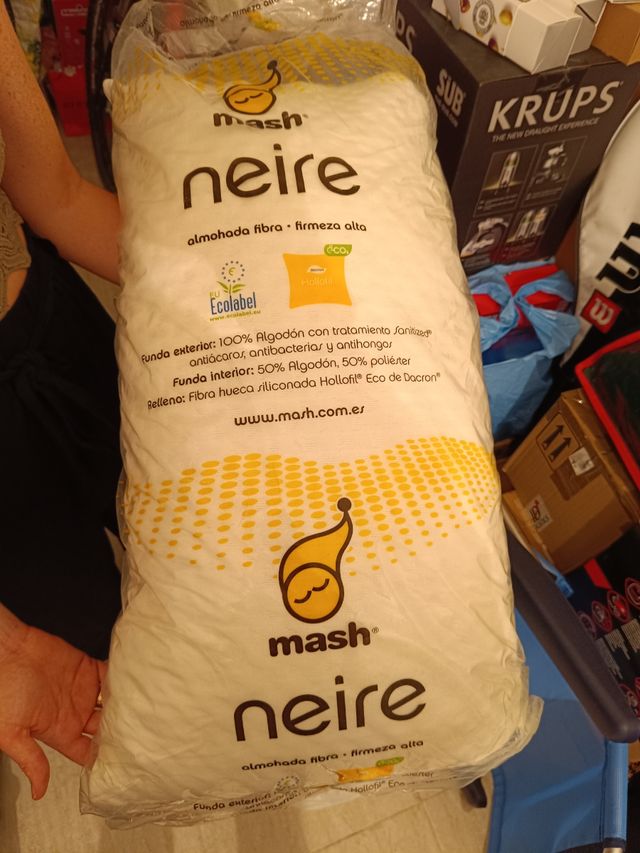 Dos Almohadas Mash Neire viscoelásticas