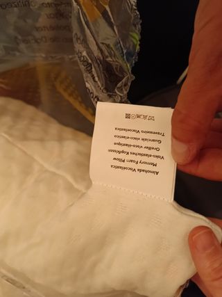 Dos Almohadas Mash Neire viscoelásticas