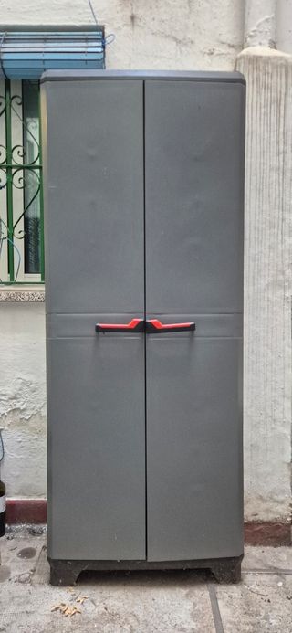Armario exterior gris - plástico