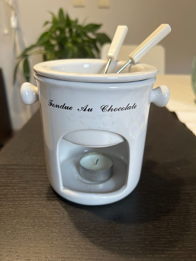 Fondues de chocolate - blanca