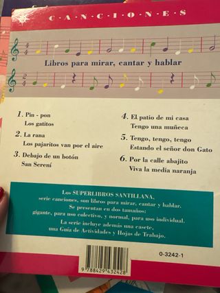 son libros de las canciones clásicas