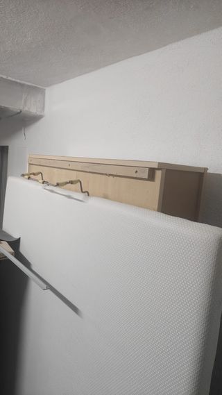 Canapé cama doble 150x190 con patas gran capacidad
