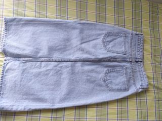 Falda vaquera medio-larga