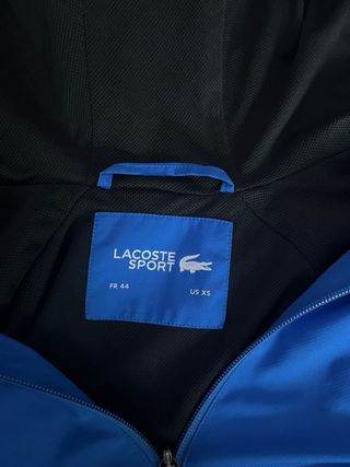 Sudadera Lacoste azul talla XS