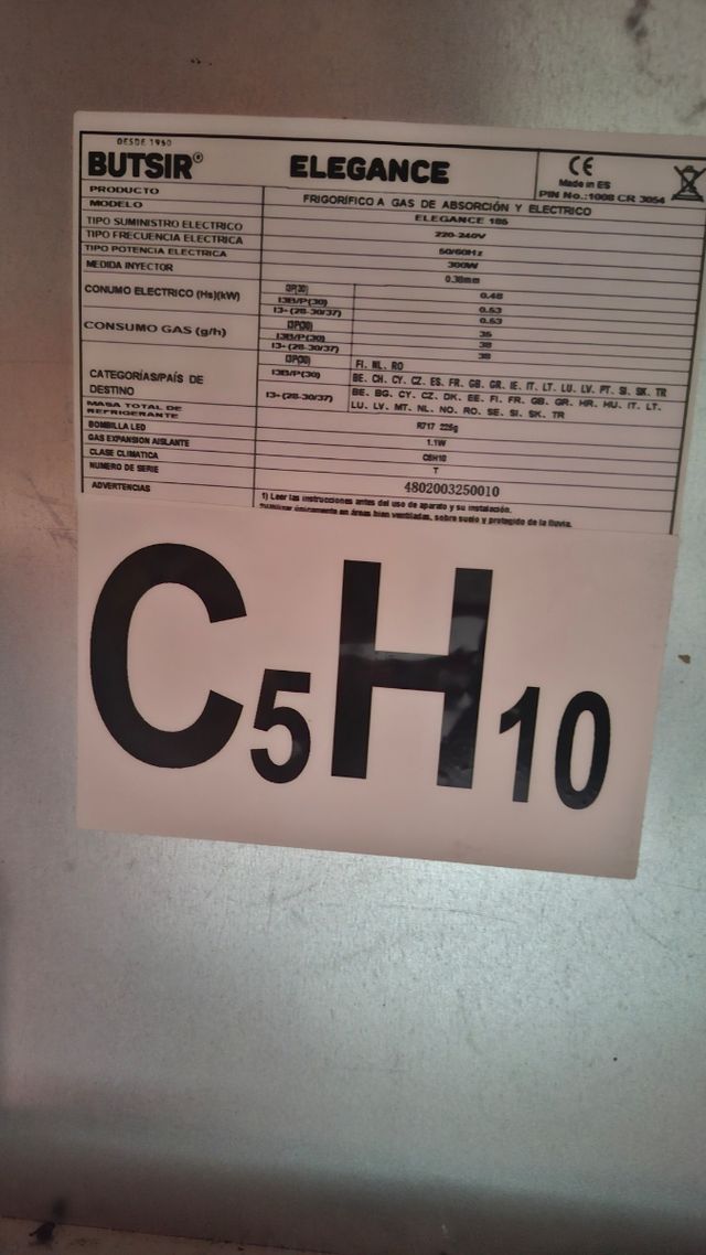 Frigorífico Butsir