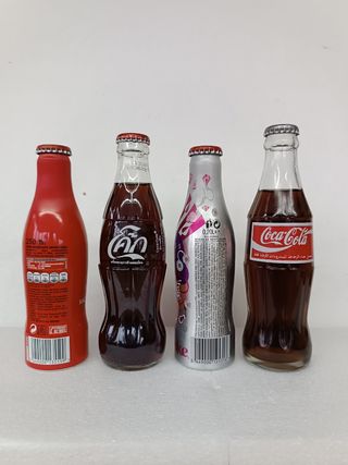 4 Botellas Coca-Cola edición limitada