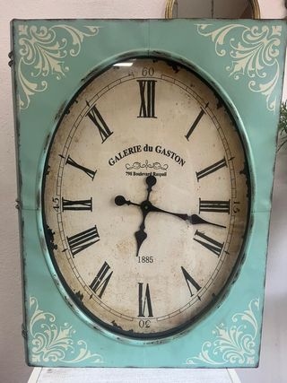 Reloj Pared Vintage - Estilo Libro