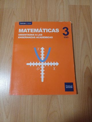 Libro 3°ESO Matemáticas 