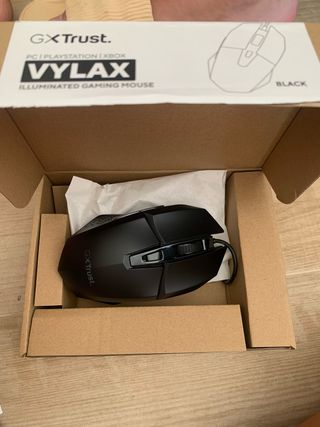 Ratón Gaming GXTrust Vylax Negro