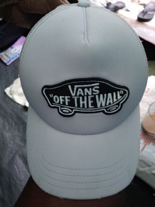 Gorra Vans gris - Off The Wall