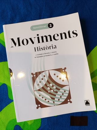 NUEVO!! Libro MOVIMENTS Historia 2 batx Ed. Teide 