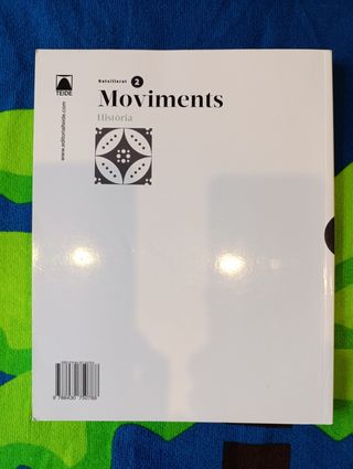 NUEVO!! Libro MOVIMENTS Historia 2 batx Ed. Teide 