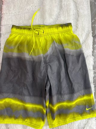 Bañadores Nike amarillos-grises