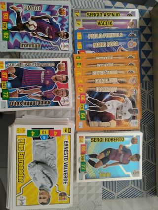 Lote 151 cartas Adrenalyn XL 2018