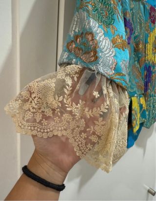 Traje Fallera siglo XVIII, de niña de 14 a 16 años