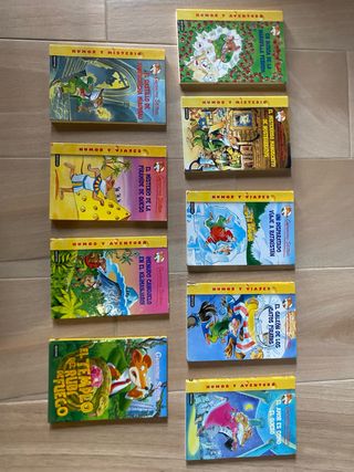 pack libros geronimo stilton