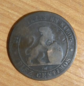 MONEDAS AÑO 1.870