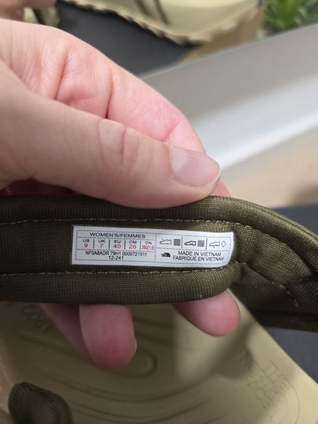 Sandalias TNF (The North Face) nuevas